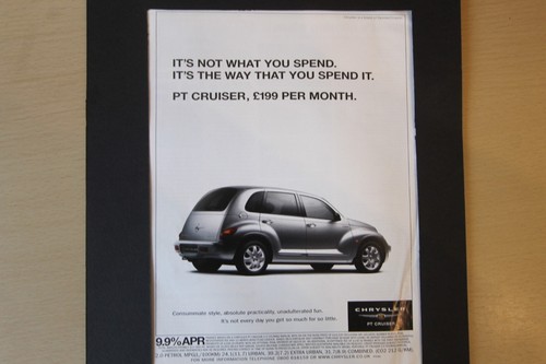 Original 2004 magazine advert